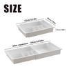 Adjustable Telescopic Drawer Storage Container Plastic Retractable Telescopic Box  Desktop Storage