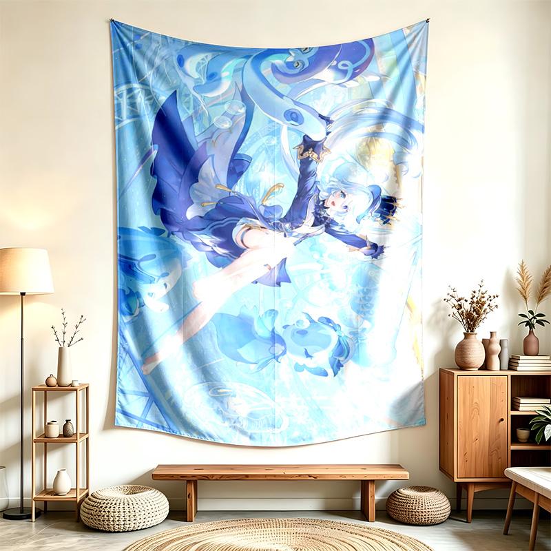 Genshin Impact (1) Tapestry Suitable For Decorating Homes Dorms And Bedrooms Soft To The Touch And A Perfect Gift For Friends And Family