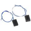2pcs/Set Handle Small Button Door Inductive Front Exterior