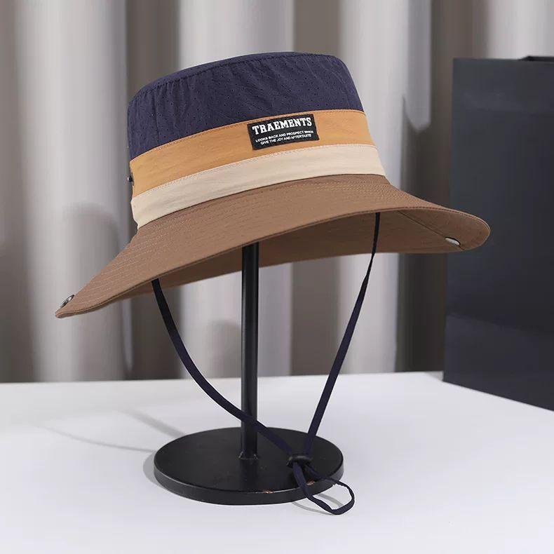 Breathable Sun Hat for Women - Foldable, Wide Brim with Ponytail Hole, UV Protection Fisherman Cap for Outdoor Activities