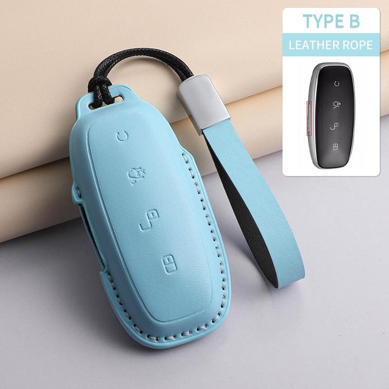 Car Key Case Cover For DENZA D9 Z9 DM EV GT N7 N9 N8 DM Cars Remote Key Case Cover Shell Anti-Scratch Decorative Car Accessories