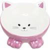 Mangeoire En Céramique - TRIXIE - Modèle Ergonomique - 0,15 L - Intérieur - Rose
