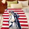 Artist M-Malika F-Favre Throw Flannel Throw Blanket, Lightweight Cozy, Durable Washable Cute Cool
