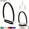 Silicone Water Bottle Handle Sling Carrier Strap Soft Durable Holder for Most 8-40oz Cups Bottle Accessories