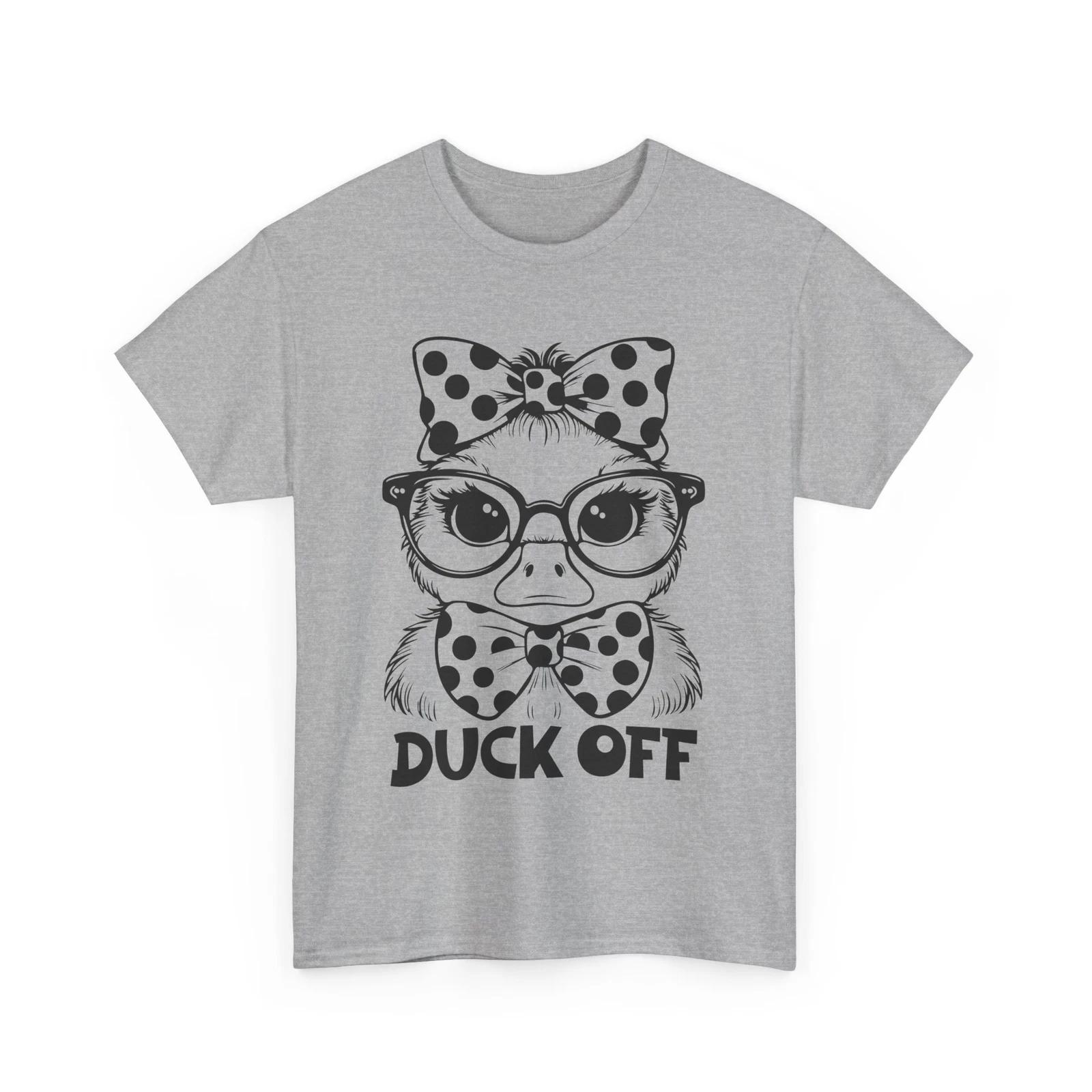 Snarky & Funny T-Shirt | Classic Sarcastic Humor Tee | duck off Shirt L