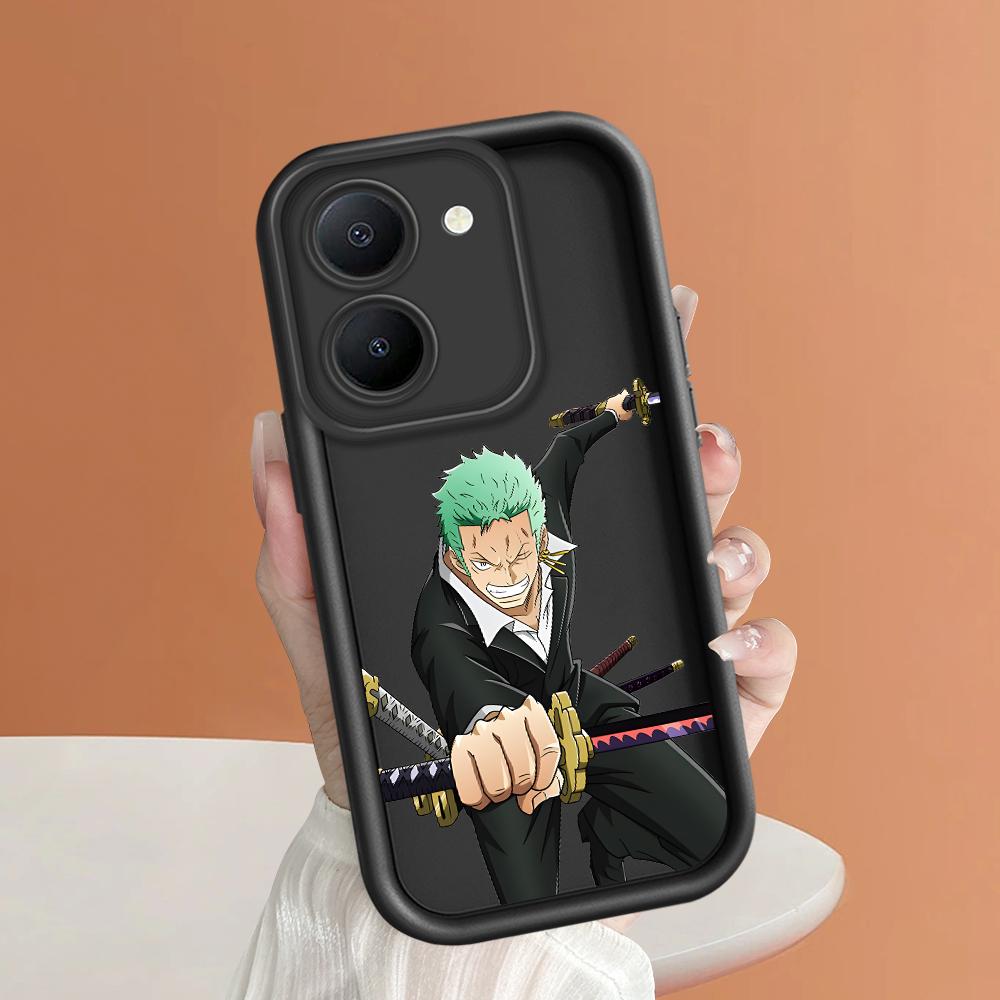 Soft Silicone Square Ladders Cartoon Pattern Full Cover Camera Protection Shockproof Case for iPhone Infinix Tecno Vivo