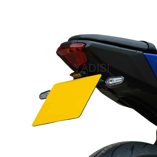 MT07 Motorcycle LED Light Rear License Plate Bracket Fender Eliminator Bracket for Yamaha MT-07 (2025)