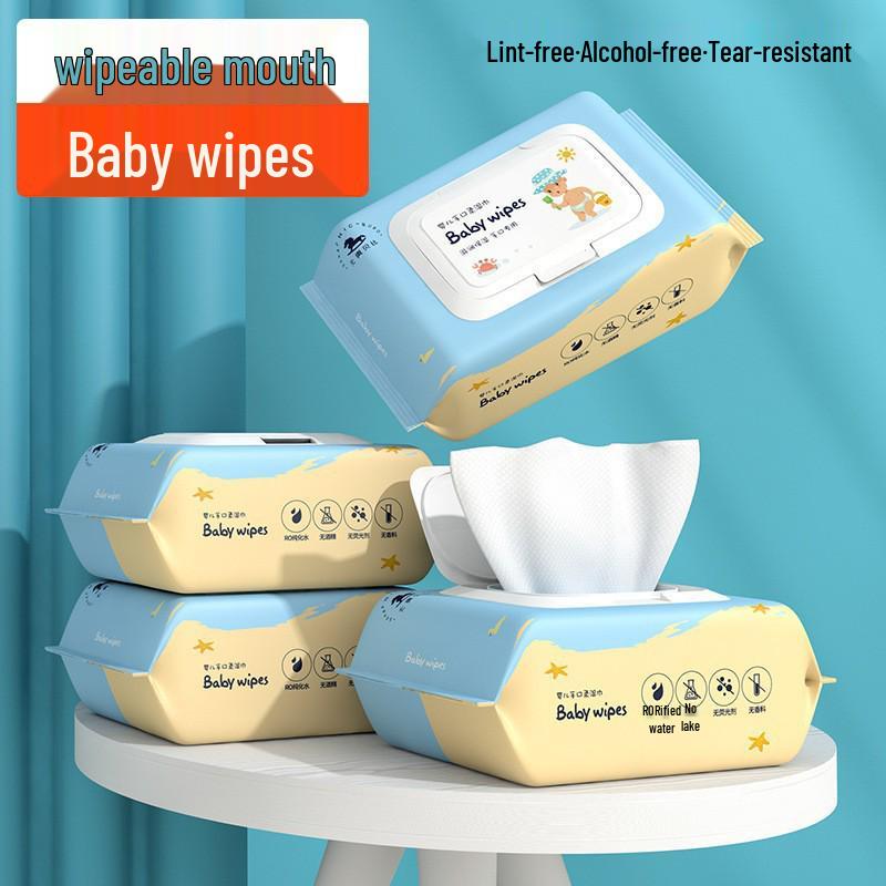 Children's Hand, Mouth, and Diaper Cleaning Wet Wipes - Large Pack