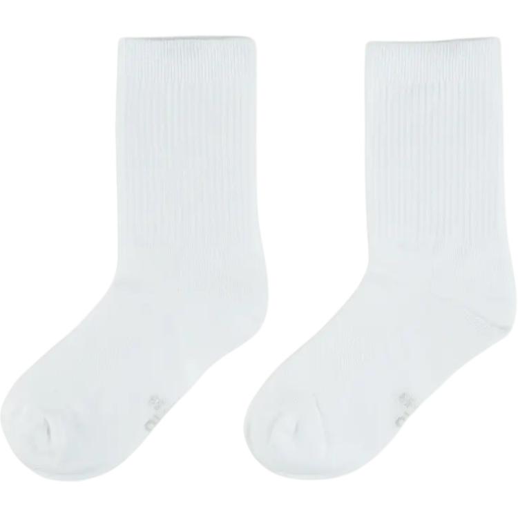 

DECATHLON Comfortable Breathable Versatile Mid-Leg Socks Unisex Pair Snow White 40/44 снег