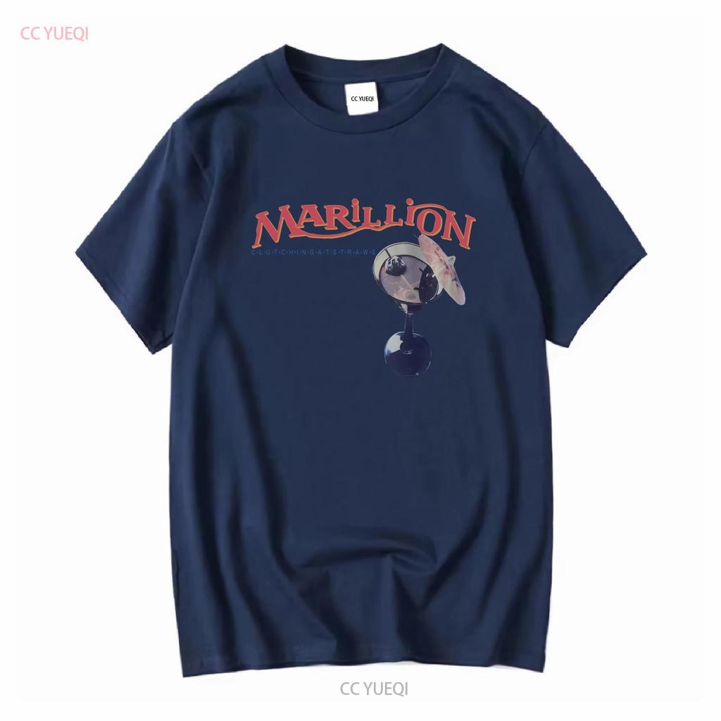 Remake 80s Marillion Britská rocková kapela 1987 Tričko S 4XL TE6756 vintage Vyprané Měkké Streetwear Pánské Neformální Unisex Pohodlné