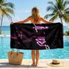 Neon Style Lil Peep Fashion Beach Towel: Ideal for Summer Adventures Soft, absorbent and quick drying suitable for swimming and bathing