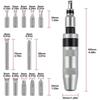 13pcs/Set Chrome Vanadium Steel Impact Screwdriver Set Household Electric Screwdriver Cordless Screwdriver Impact Driver