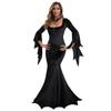 Halloween Bat Witch, Dark Gothic, Witch Vampire Makeup Ghost Bridal Dress Performance Costume