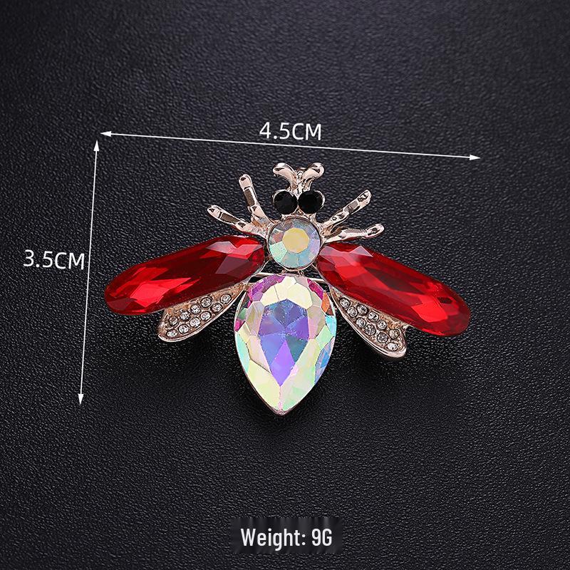 High-End Rose Red Chinese Flower Brooch: Classical Pin for Women's Qipao & Coat Accessories