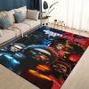 TAPPETO 3D THE WEEKND,XO Alternative R&B Abel Tesfaye per Soggiorno Camera da Letto Casa Decorazione Divano, Tappetino Antiscivolo per Bambini