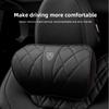 Car Neck Pillow Leather Lumbar Support Seat Headrest Cushion For Peugeot h 5008 408 308 Landtrek 208 2008 3008 Rifter 508 301 108