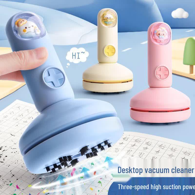 Cartoon USB Rechargeable Desktop Vacuum Cleaner
