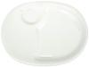 Daiwa Lunch Large Melamine RLV86 "New Kitty" Children's Plate, (Gingham), Resin, Japan,