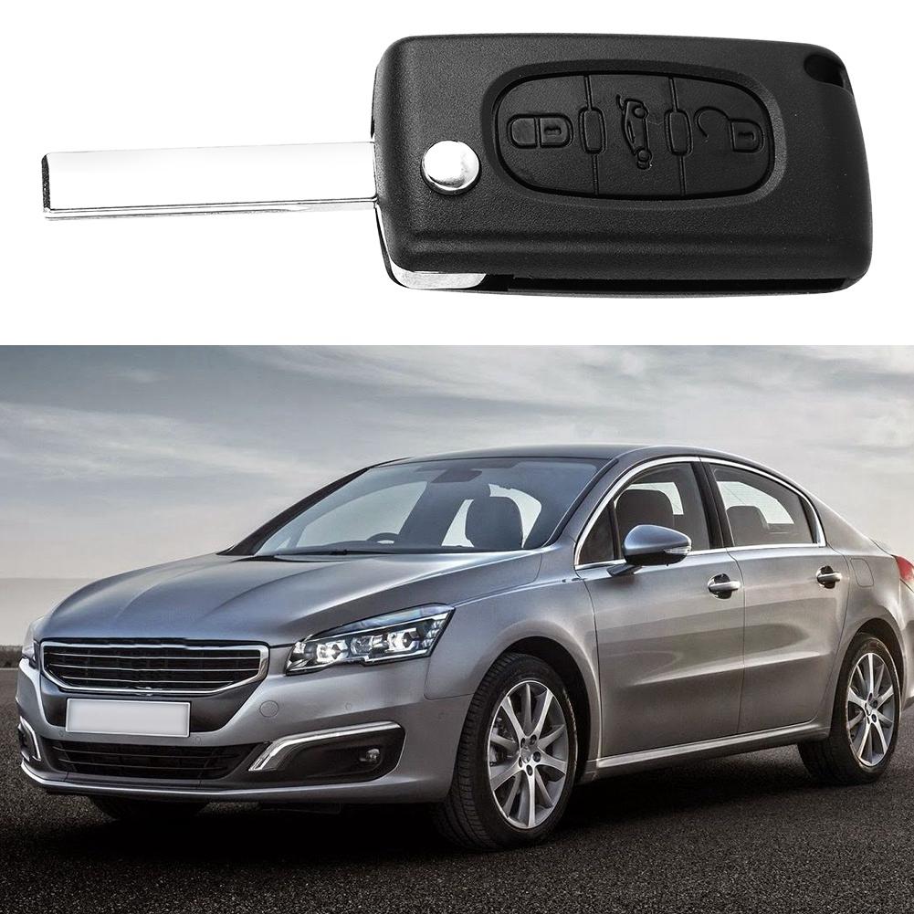 3 Button PCF7941 Chip 434MHz Car Keyless Entry Remote Control Key Fob Fit for Peugeot Citroen
