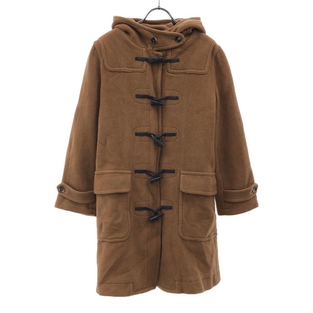 

GRENFELL Дафлкот из смесовой британской шерсти 38 Коричневый Женский Б/У