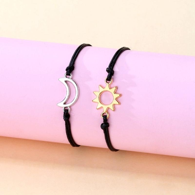 Sun-moon Friendship Matching Bracelets BFF Distance Relationship Bracelets for Friends Him Her Mother Daughter