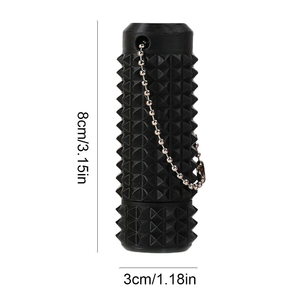 Sensory Roller Fidget Toy Clicker Tactile Spikes for Anxiety Stress Relief Pain Stimming Autism Over Stimulation with Lanyard