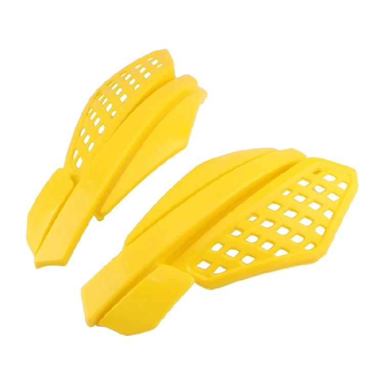 

Улучшенная видимость Оранжевые защиты рук 22 мм 7/8 Руль Обеспечение безопасности и комфорта при езде на мотоциклах жёлтый