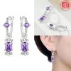 Authentic Copper Purple Dreamy Fishtail Ear Ring Butterfly Animal Flower Accessory Earring Jewellery Fine Gift Diy Accessory