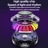 RGB LED Strip Sound Control Atmosphere Lights Smart App Control Rhythm Music Lamp for Car Bar Room Gaming Desktop Decoration