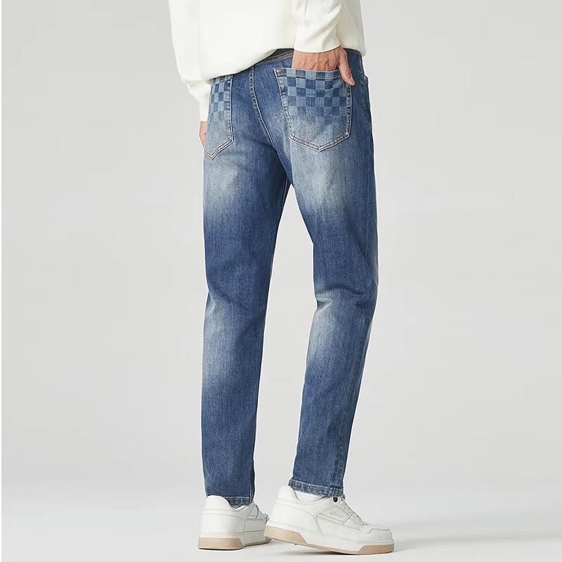 

Мужские джинсы Cabbeen из эластичной лайкры, зауженного кроя 29