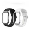 Silikonrem med metallskyddsfodral för Huawei Band 11 / Band 11 Pro Ersättningsarmband för Smartklocka