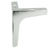 Anchor furniture leg silver chrome height 15 cm