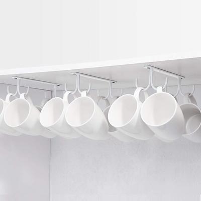 Haushalts-Aufbewahrungs-Tassenhalter 3 Haken Küche Einfache Tassen-Sets Schrank-Aufbewahrungs-Zubehör Komfort-Aufbewahrungs-Zubehör Werkzeuge