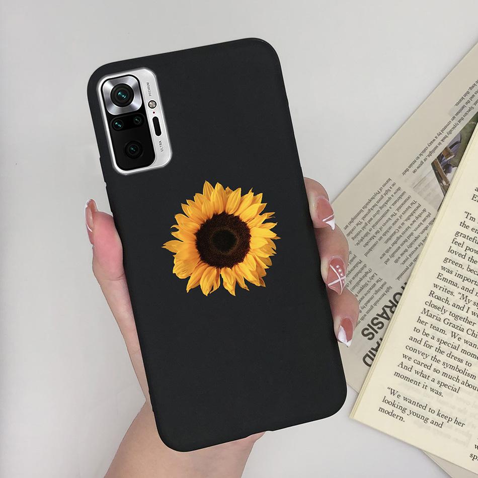 For Xiaomi Redmi Note 10 Case Love Heart Avocado Soft Silicone Cover Phone Case on Redmi Note 10S Note10 S Note 10 Pro Max Funda