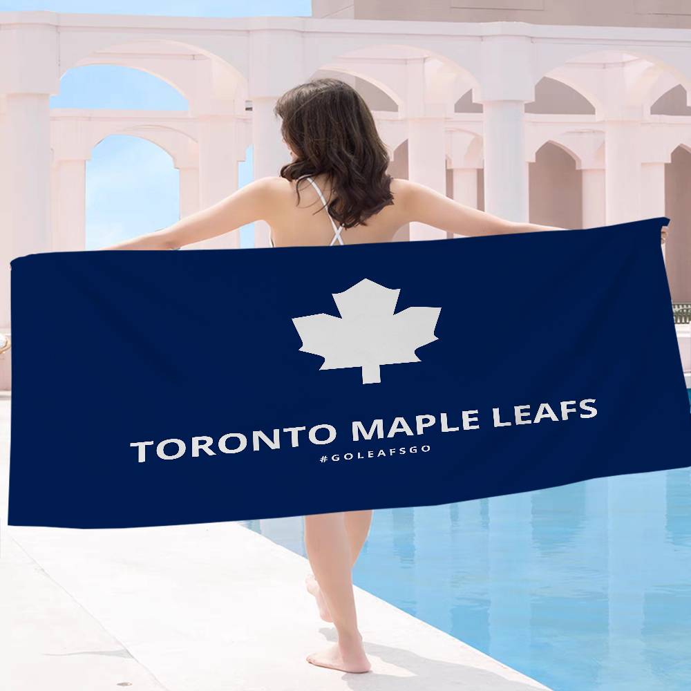 T-Torontos Maple Leafs Beach Towel Colorful Bath Towels For Girl Microfiber Quick Dry Sand Free Beach Yoga Spa Gym Pool