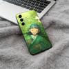T-The Apothecary Diaries-Popular anime Black Soft Silicone Phone Case for Samsung Galaxy A73, A71, A72, A70, A53, A52, A51