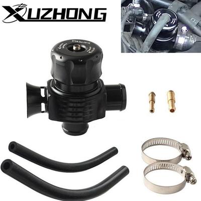 Universal Turbo Diverter Dump Blow Off Valve Dual Port With Horn For VW MK4 Golf Polo GTI 1.8T Saab Turbo BOV-1001B