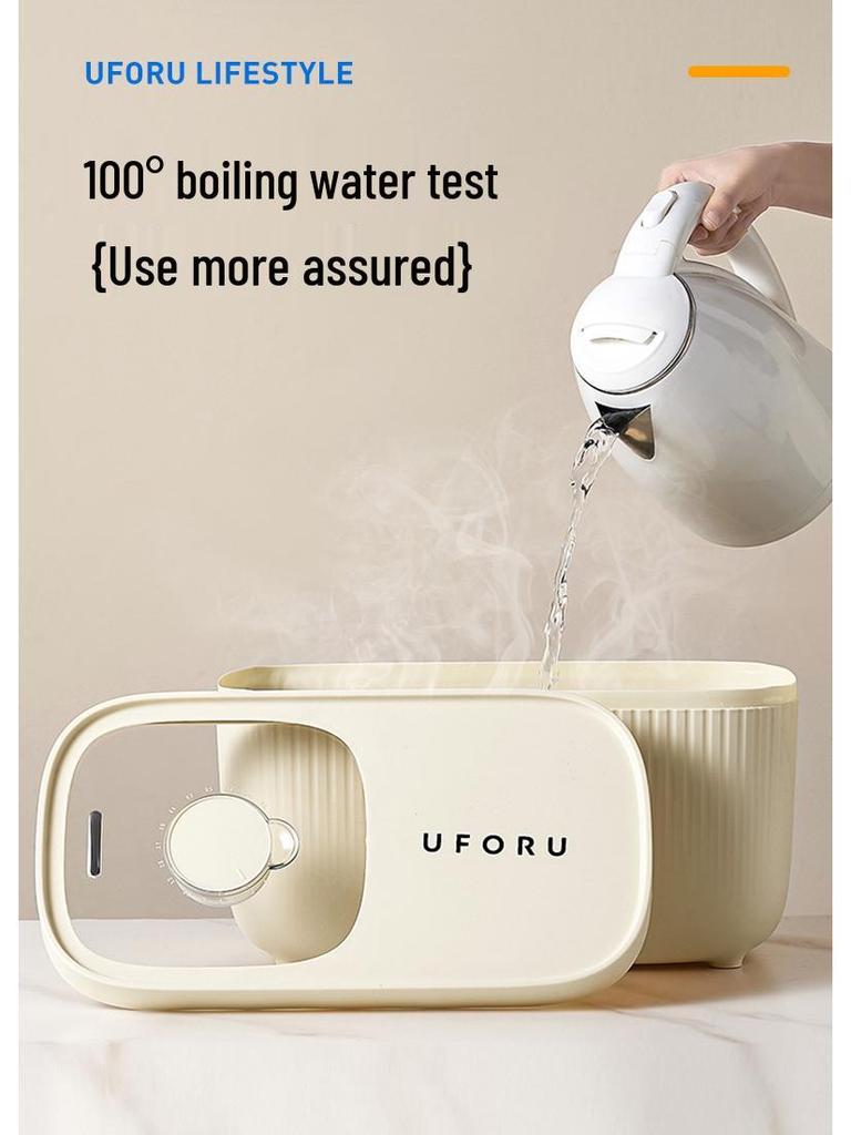 Uforu 20 Jin Food Grade Rice Storage Container with Lid - Insect & Moisture-Proof, Large Kitchen Storage Bucket.