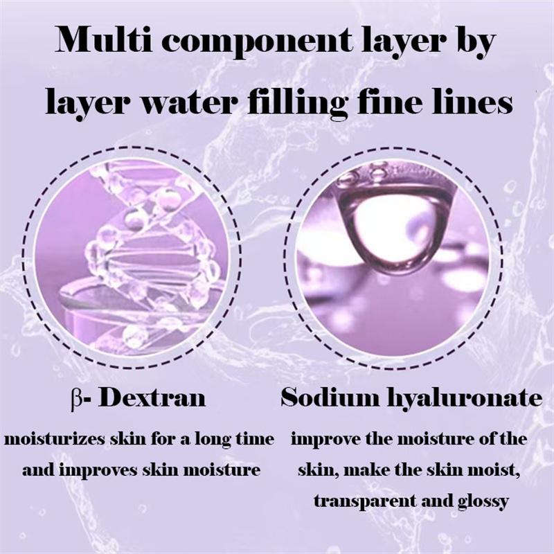 Typ hadího jedu Peptid Kolagenová oční maska ​​Odsolování Oční Zrno Váček Vrásky na čele Čtyři jednoty