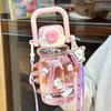 Sanrio Cute Children's Double-Drink Straw Cup & Crossbody Backpack