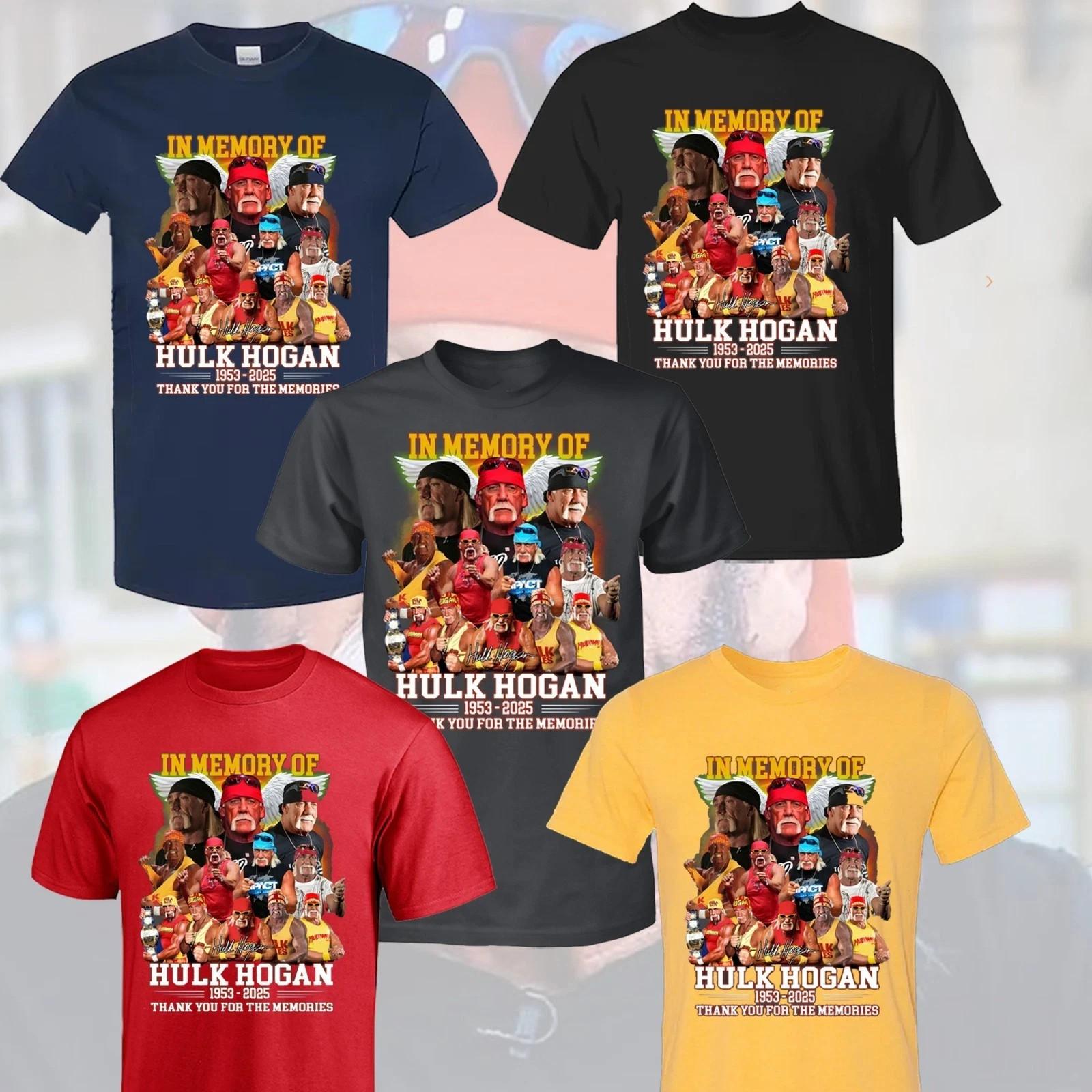 Memory Of Hulk Hogan 1953 – 2026 Thank You For The Memories T-Shirt Size S-4XL XL