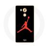 Case for Huawei Mate 8 Michael Jordan Red Logo