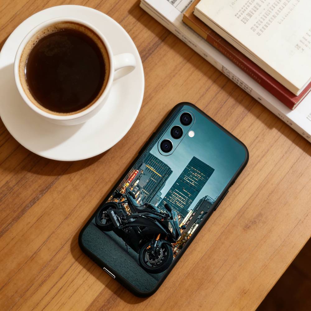 Cool YZF-R1 R1M motorcycle cars Phone Case For Samsung Galaxy A73,A72,A71,A70,A53,A52,A51,Others Soft Black Cover Samsung a20s