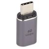 USB C Magnetic Adapter Reversible Design Aluminum Alloy Appearance 40Gbps Transmission Rate Type C Connector for