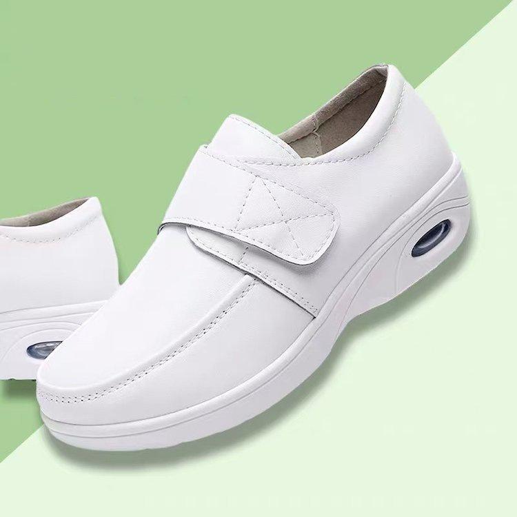 Medical shoes Female nurse shoes Not tired feet Air cushion Soft sole Breathable non-slip Comfortable wedge heel