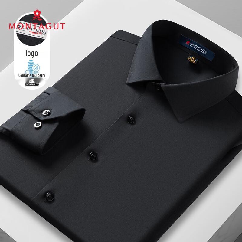 

Montagut Men s Silk Modal Blend Long Sleeve Shirt 48