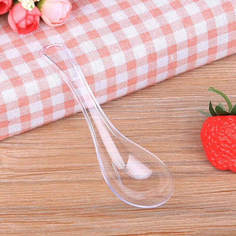 ZISIZ Disposable Plastic Spoons