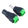 5 Set 10 Pcs Cameras 2.1mm X 5.5mm Female Male DC Power Plug Adapter Female Plug Jack Adapter Connector Male Plug Socket Green