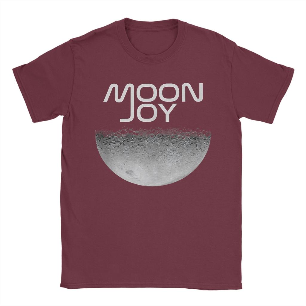 Vintage Moon Joy Space Lover Artemis TShirts Unisex Crew Neck Cotton T Shirts Short Sleeve Tees Gift Tops