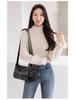 Women's Trendy Wide Shoulder Strap Handbag: Korean Fashion Crossbody Bag